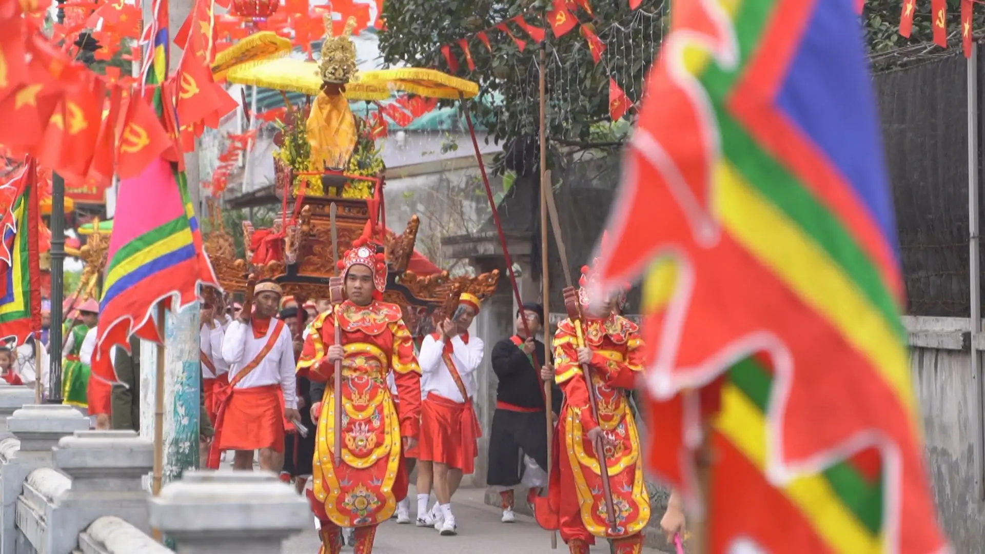 Lễ hội truyền thống làng Liên Mạc